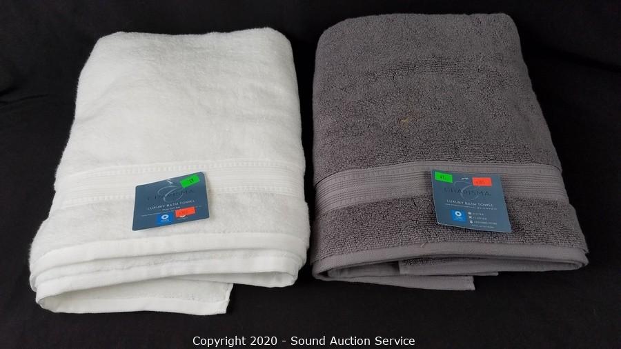 Sound Auction Service - Auction: 01/30/20 Beck Estate & Others Auction  ITEM: 2 Charisma Luxury Cotton Bath Towels