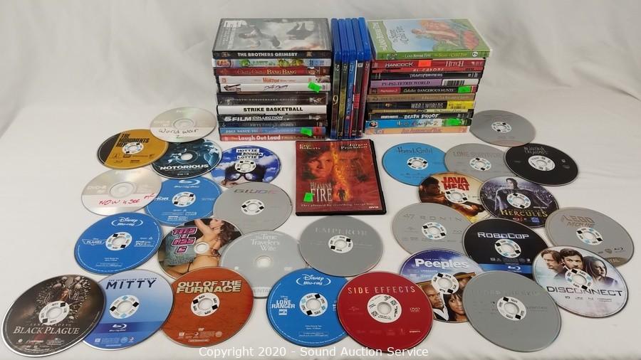 Sound Auction Service - Auction: 02/06/20 Multi Consignment Estate Auction  ITEM: 52 DVD & Blu-ray Movies