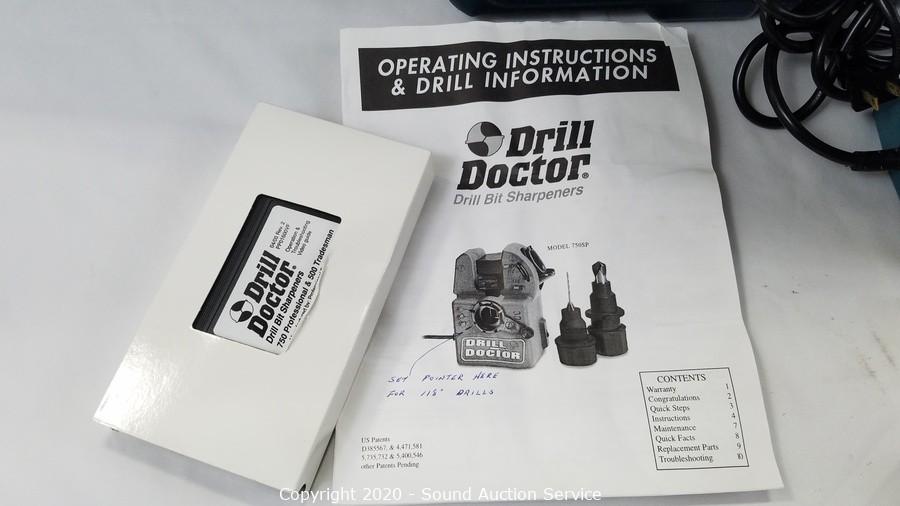 Sound Auction Service - Auction: 02/06/20 Multi Consignment Estate Auction  ITEM: Like New Drill Doctor Bit Sharpening Kit