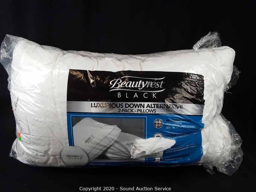 Beautyrest black down alternative pillow clearance king